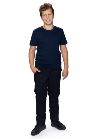 Mokyklinės uniformos T-shirt Tamsiai mėlyna